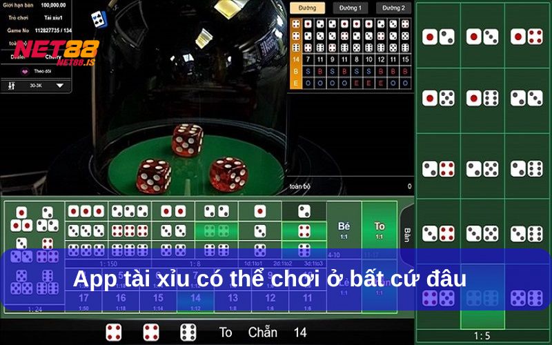 App tài xỉu giúp bạn tham gia cá cược ở bất cứ đâu
