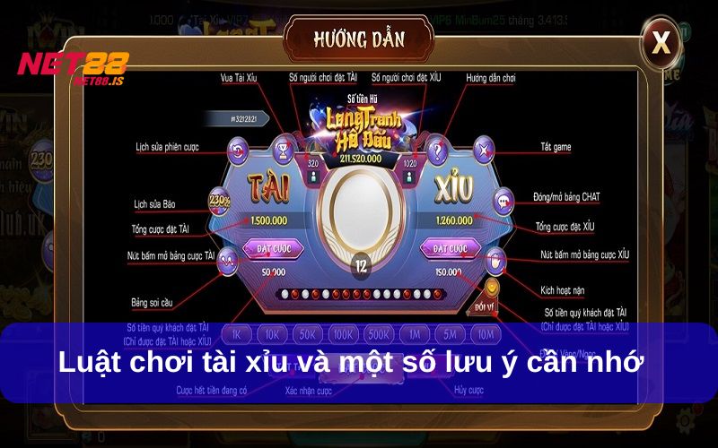 Hiểu rõ luật chơi tài xỉu trên các nền tảng trực tuyến
