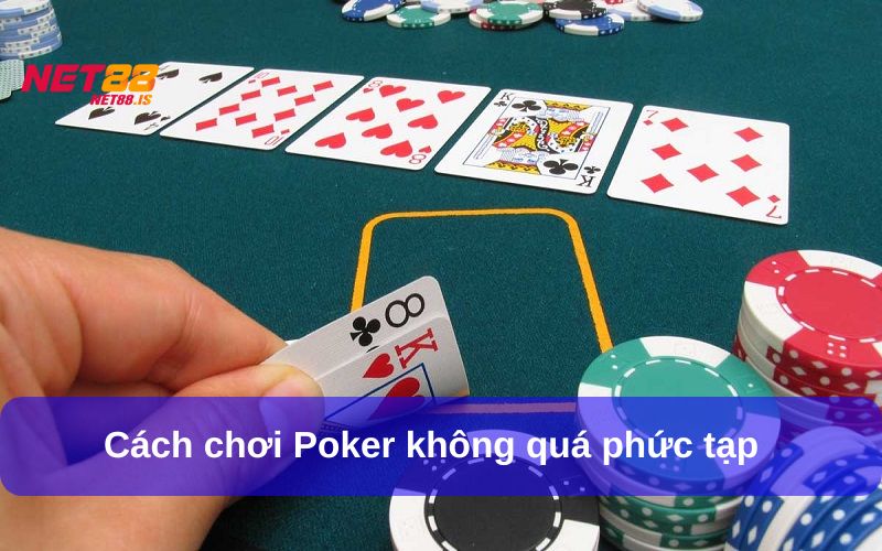 Có nhiều hành động cược khác nhau trong trò chơi Poker