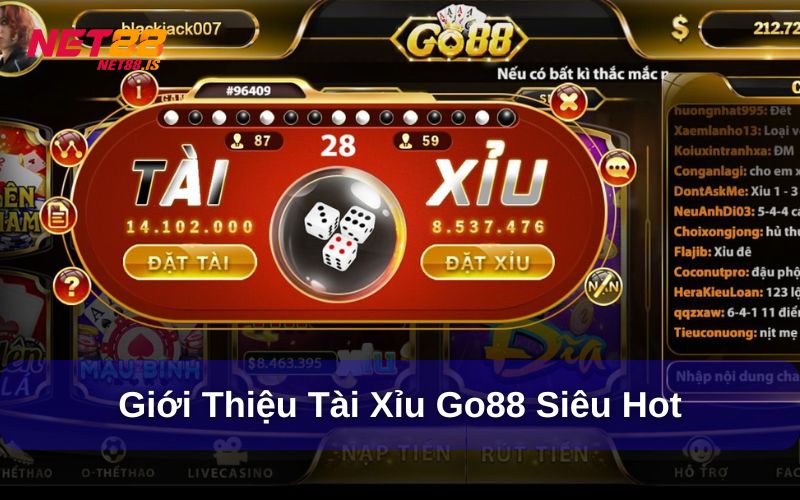 Giới thiệu tài xỉu Go88