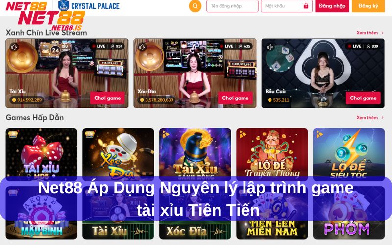 Nguyên lý lập trình game tài xỉu tại Net88 có công nghệ tiên tiến