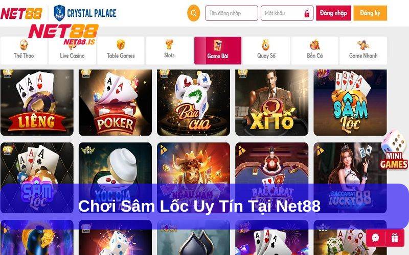Net88 hỗ trợ chơi Sâm Lốc bất cứ lúc nào